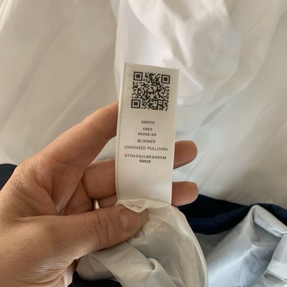 NWT True Religion Cropped Windbreaker Pullover Jacket Women's XL $139 Msrp - Picture 6 of 7